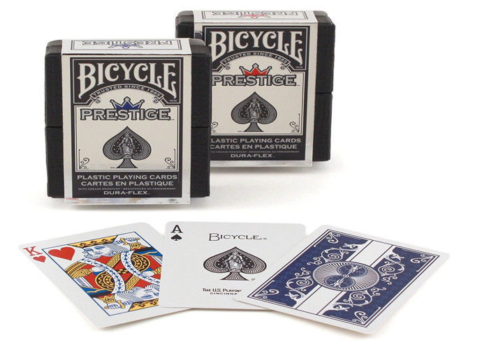 Poker Cheat Bicycle Prestige Marked Cards 100 Plastic Invisible Poker Playing Cards