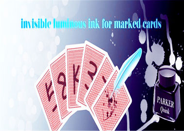 Latest Luminous Playing Cards Invisible Ink For Poker Cheat / Magic Show