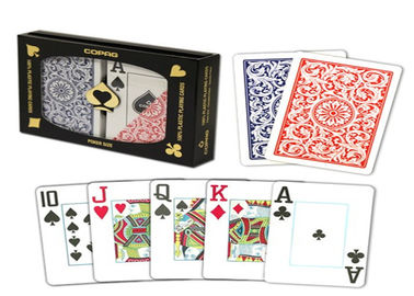Durable Copag 1546 Marked Poker Cards  , 2 Marked Card Deck Set For Poker Cheat