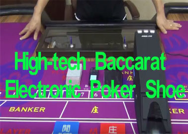 Baccarat Electronic Poker Shoe System Playing Card Dealer Shoe Automatic Card Shuffler