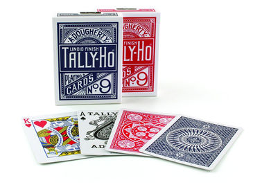 Tally-Ho Marked Playing Cards Plastic Invisible Ink Poker Cheating Cards