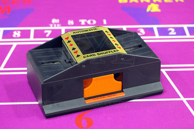 Plastic 2 Deck Automatic Card Shuffler With One Camera For Baccarat Cheating