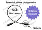 Poker Cheating Devices USB Cable Poker Camera For Reading Barcode Marked Cards