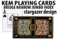 Advanced KEM Stargazer Invisible Ink Marked Card Decks For Cheating Poker Games